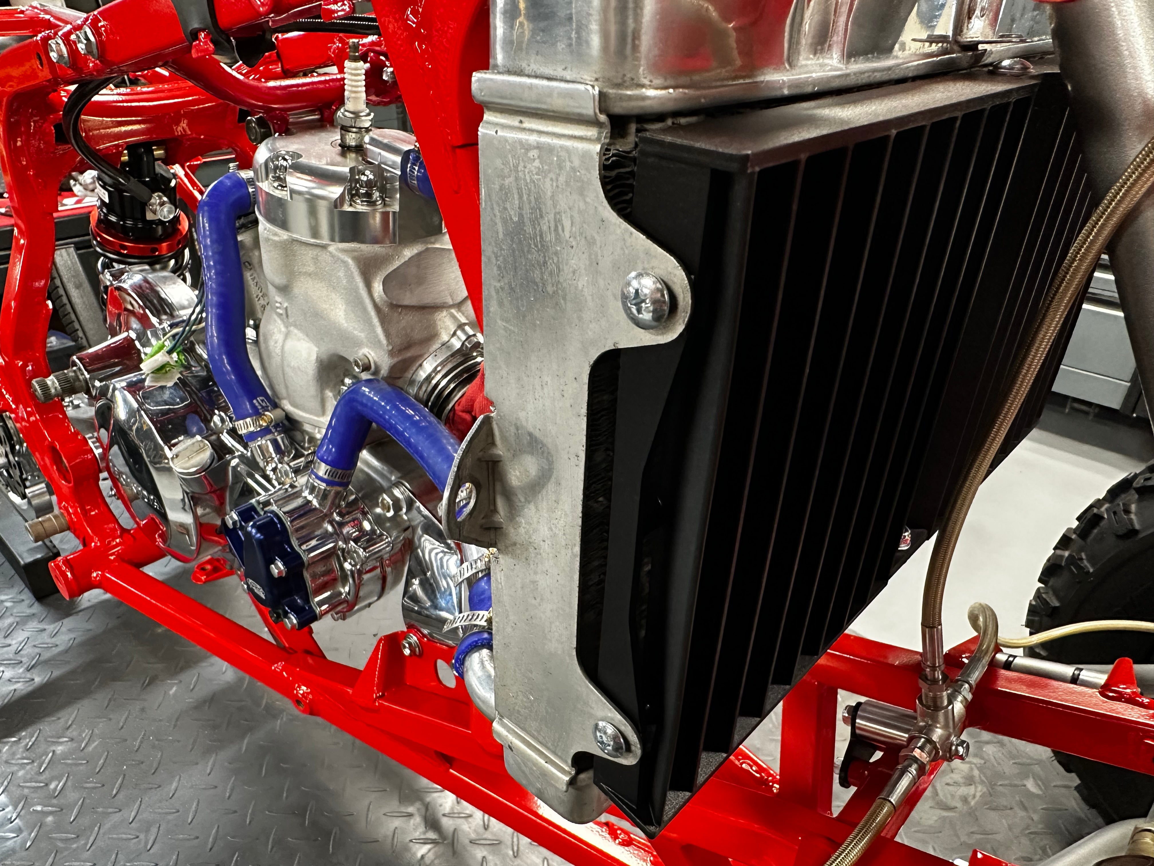 TRX250R Radiator Guards – BVC OFF-ROAD