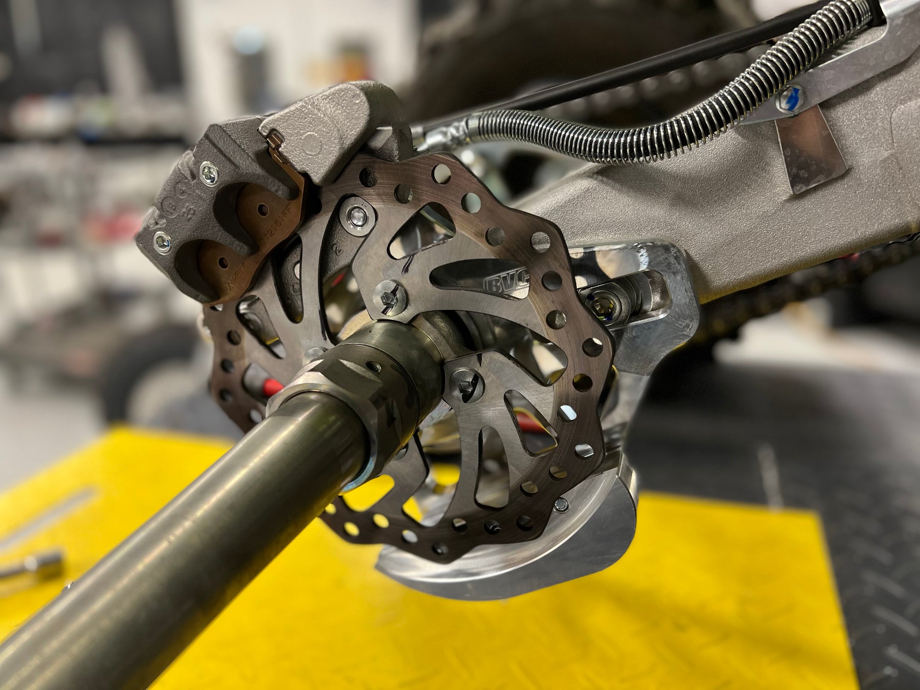 Yamaha YFZ450 Stainless Disc Rotor Guard – Lone Star Racing ATV & UTV Yamaha YFZ450 Stainless Disc Rotor Guard – Lone Star Racing ATV & UTV