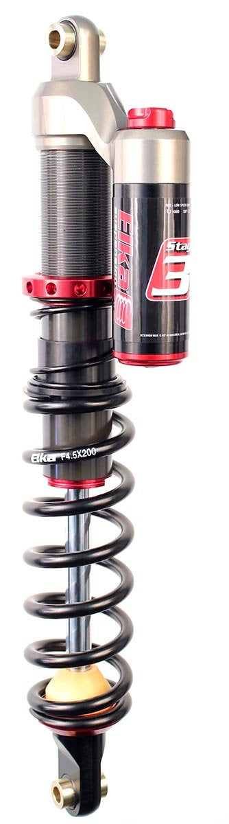 Stage 4 Rebound Adjustable Front Shocks For Yamaha Warrior YFM350 ATV - Predator Suspension