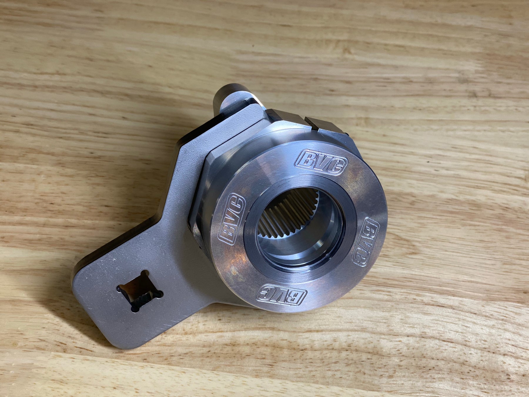 Honda TRX450R BILLET AXLE LOCK NUT + DISC BRAKE HUB BVC OFFROAD